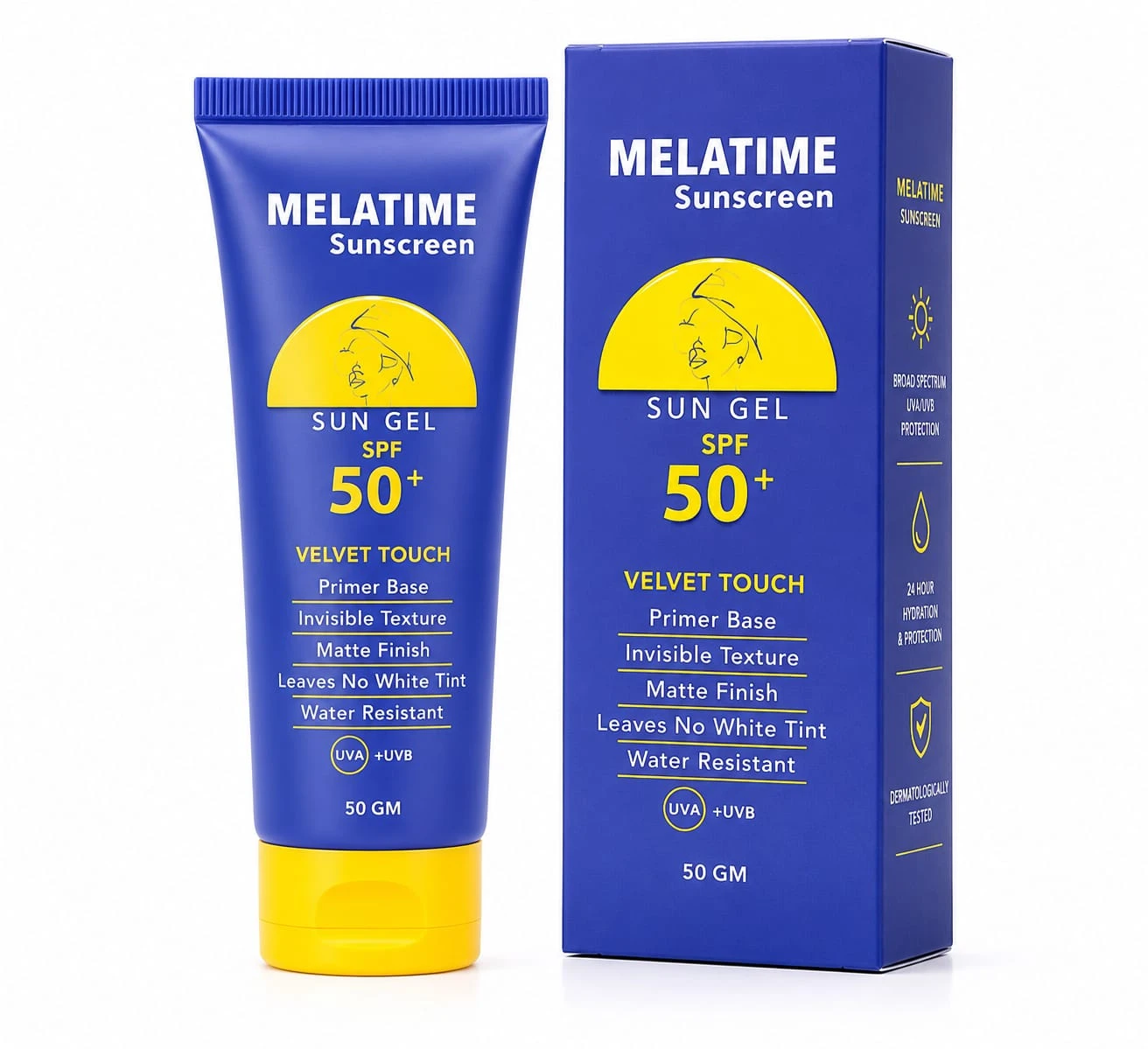 Sunscreen Gel SPF 50 – High Sun Protection for Skin 50 g