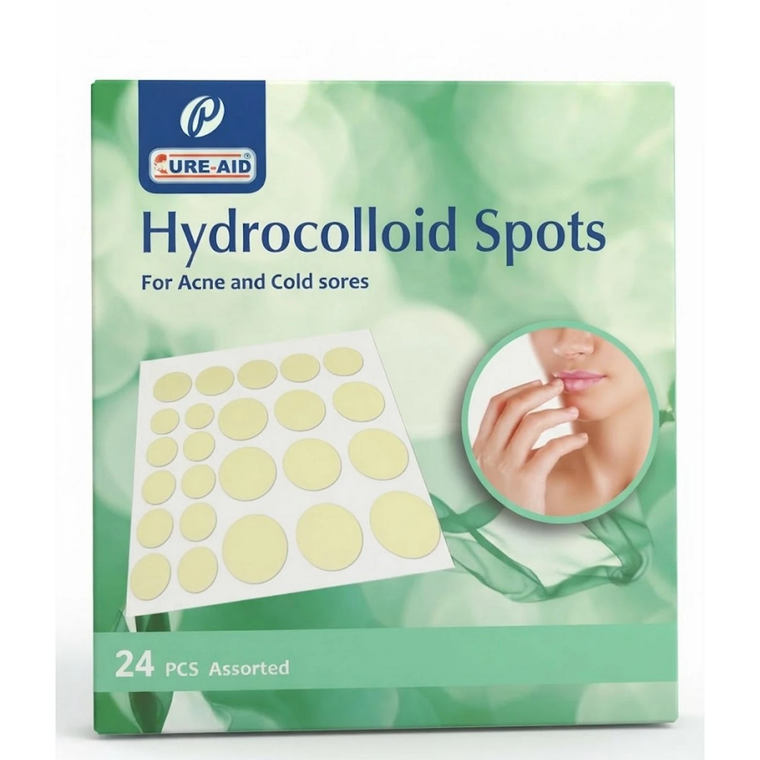 Hydrocolloid Patches for Pimples and Blemishes – 24 Assorted Sizes
