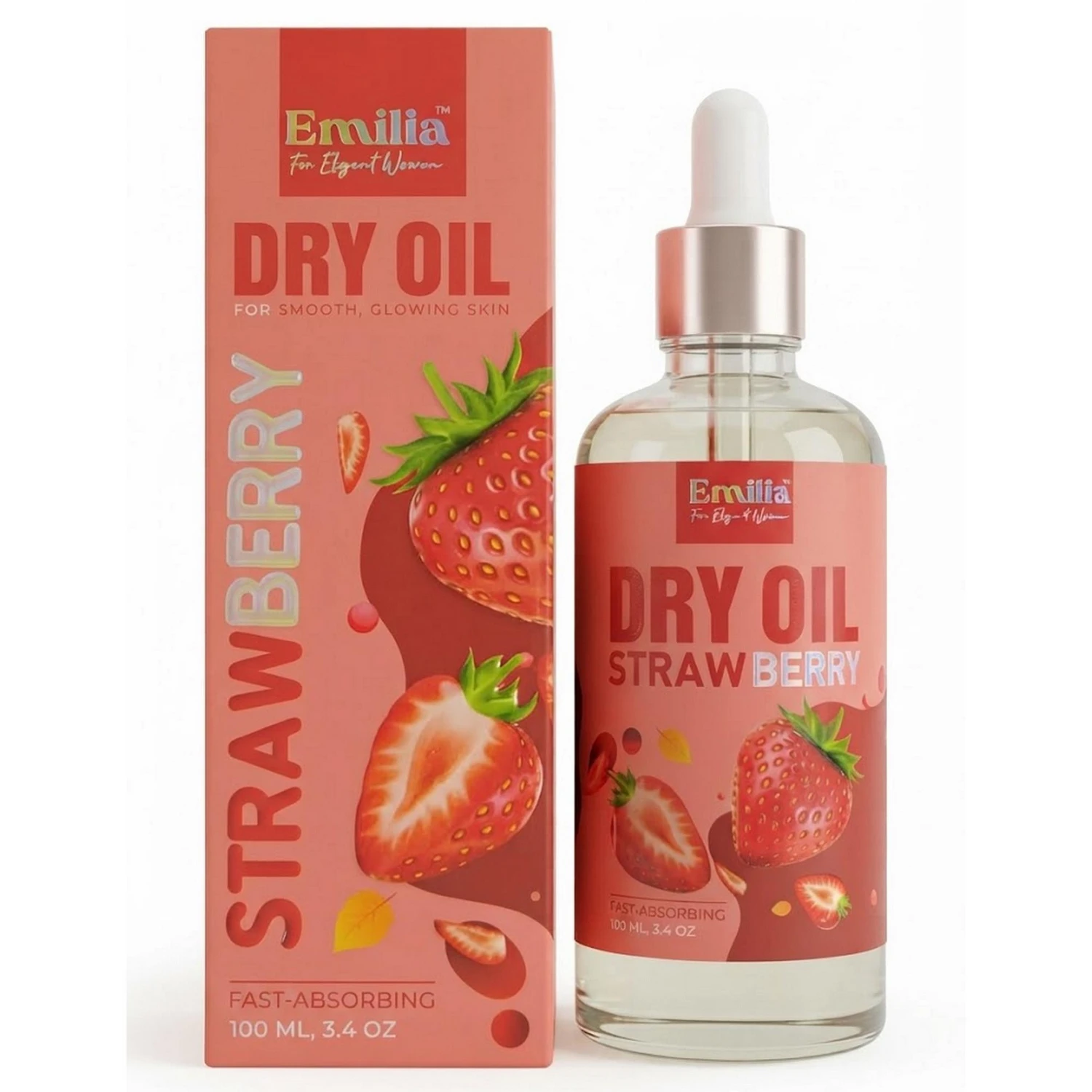 Strawberry Dry Oil – 100 ml